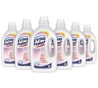 Lysoform Classico - Detergente para ropa de bebé, 18 lavados, 6 botellas - 9000 g