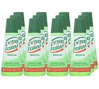 Lysoform Medical - Líquido desinfectante, formato ahorro, 12 unidades x 250 ml, desinfectante para heridas para piel integra, ideal para pieles sensibles y de niños, no quema