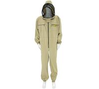 LYSON Traje de apicultor con máscara, traje de apicultor ventilado profesional con máscara extraíble Classic Line M