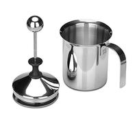 Lysport 400ml Frother di Latte in Acciaio Inox Macchina da caffè crema