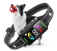 LYtech Collar Antiladridos para Perros, Antiladridos y Antiaullidos para Perros, 4 Modos de Vibración/Sonido, Impermeable IP67, Dispositivo Recargable para Detener los Ladridos Grande Mediano Pequeño