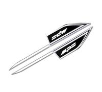 LyTTuu Coche Emblemas para Mazda MPS,3D Insignia Logotipo CalcomaníAs Pegatina Logo Decoración Etiqueta Embellecedores Carrocería Accesorios,Black