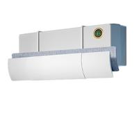 LYUCAYHQ Deflector de Aire Acondicionado Retráctil, Deflector Aire Acondicionado Universal, Desviador Aire Acondicionado Guía de Viento para Parabrisas Antisoplado Directo