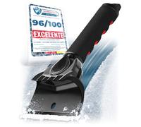 LYVANAS Rascador Hielo Coche - Rápido y Potente con Mango ergonómico - Raspador eficaz y Seguro Fabricado Accesorio para Coche Que Protege Las Lunas