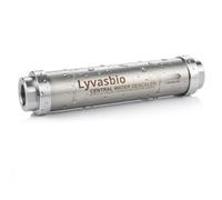 Lyvasbio Descalcificador de agua para toda la casa, NPT de 0.75 pulgadas, acondicionador de agua sin sal para la línea principal de agua, inhibidor físico de incrustaciones ayuda a reducir la cal en