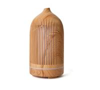 LYVN by Energy Sistem Diffuser - Difusor de Aromas ultrasónico/Madera Premium/Luz LED Multicolor/Humidificador silencioso/Temporizador 3h / Control de Niebla. Madera
