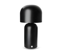 LYVN by Energy Sistem Mushroom Lamp - Lámpara tipo seta recargable/Control táctil / 3 tonos de luz/Diseño minimalista/LED regulable/Estilo nórdico/Iluminación portátil- Negra