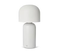 LYVN by Energy Sistem Mushroom Lamp - Lámpara tipo seta recargable/Control táctil / 3 tonos de luz/Diseño minimalista/LED regulable/Estilo nórdico/Iluminación portátil. Blanca