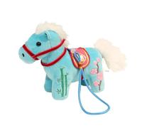LYVQZPWLR 2026 Mascota del Caballo Chino, Paquete de 6 Mascotas de Caballo del Año Nuevo Chino 2026, Multicolor(Green)