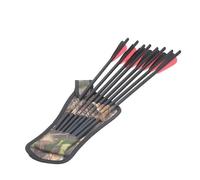 LYVQZPWLR Aarco, Arco de Flecha, Arco de Flecha, Bolsa de Almacenamiento for Cintura y Cadera con carcaj for Ballesta y Flechas de Tiro con Arco Verde, 35 x 15 cm