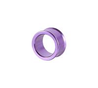 LYVQZPWLR Anillos de piernas de pájaro de Aluminio, Anillos De Aluminio for Patas De Pájaros, Palomas, Loros, ID, 8 Mm, Multicolor, Paquete De 30(Purple)