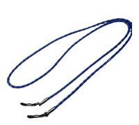 LYVQZPWLR Cadenas de gafas ajustables, Cadena de gafas de cuerda de cuero trenzado de PU for mujeres y hombres gafas de sol de lectura multicolores al aire libre(Blu)