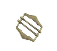 LYVQZPWLR Cinturón de metal, Hebilla Tri-Glide rectangular de metal, 3 piezas, multicolor, varios tamaños for bolsos, cinturones, prendas de vestir(Color01,Inner diameter 2.5cm)