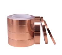 LYVQZPWLR Cobre con pegamento conductor, Cinta de lámina de cobre 10 m Blindaje de un solo lado 3-65 mm(65mm)