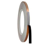 LYVQZPWLR Cobre con pegamento conductor, Cinta de lámina de cobre, adhesivo negro, varios tamaños(10mm)