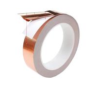 LYVQZPWLR Cobre con pegamento conductor, Cinta De Lámina De Cobre Multicolor 20M, 5-50mm(Single,20M PER ROLL-1ROLL-45MM)