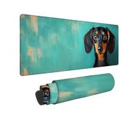 LYVQZPWLR Colchones de ratón de Juegos Grandes, Alfombrilla de ratón for Escritorio, Color Verde, Varios tamaños(1000x400x3mm)