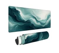 LYVQZPWLR Colchones de ratón de Juegos Grandes, Alfombrilla de ratón Verde en Varios tamaños(1000x500x3mm)