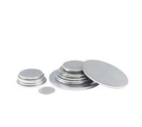 LYVQZPWLR Disco de acero, discos de aluminio, Disco de acero inoxidable 304 de varios tamaños. Diámetro: 6-90 mm. Grosor: 1-2,7 mm.(14x1.30mm(20pcs))