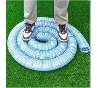 LYVQZPWLR Drenaje francés, Tubería Deportiva Flexible for construcción de Drenaje francés, 150 mm x 19 m, Perforada