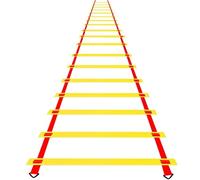 LYVQZPWLR Escalera de Velocidad ágil, Escalera de Agilidad for Entrenamiento de fútbol, Correas de Nailon Ajustables de 2M-10M(900CM)