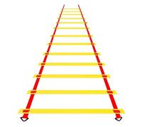 LYVQZPWLR Escalera de Velocidad ágil, Escalera de Agilidad for Entrenamiento de fútbol, Correas de Nailon Ajustables de 2M-10M(700CM)