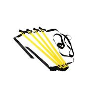 LYVQZPWLR Escalera de Velocidad ágil, Escalera de Entrenamiento de Agilidad de fútbol, Color Amarillo, Varios tamaños(2M 4Rung)