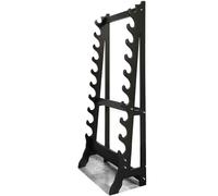 LYVQZPWLR Espada de Madera en la Pared, Estante for Espadas de Madera de Varios Niveles, de pie, Negro, 80-120cm, for Katana Bokken Tai Chi(120)