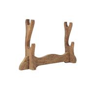 LYVQZPWLR Espada de Madera en la Pared, Soporte for Espada Estante de exhibición de Madera Soporte de Almacenamiento Multifuncional marrón Varios tamaños(15.6cm)