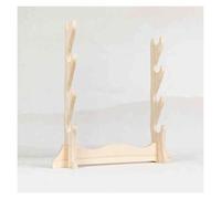 LYVQZPWLR Espada de Madera en la Pared, Soporte for Espada Katana, Soporte de exhibición de Madera Hecho a Mano, Varios tamaños Multicolores(White,39.6cm)