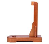 LYVQZPWLR Espada de Madera en la Pared, Soporte Vertical de Madera de durazno for Espada, Pluma, Flauta, Oficina en casa, marrón, Varios tamaños(24cm)