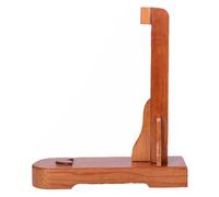 LYVQZPWLR Espada de Madera en la Pared, Soporte Vertical de Madera de durazno for Espada, Pluma, Flauta, Oficina en casa, marrón, Varios tamaños(17.5cm)