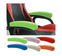 LYVQZPWLR Guantes de Silla de Oficina, Fundas for Brazos De Silla De Oficina Pack De 6 Piel Multicolor(White)