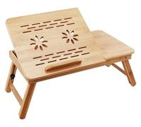 LYVQZPWLR Mesa con Ruedas, Tabla Plegable los 50x30cm de la Bandeja de la Cama de la Altura Ajustable for el Escritorio del Ordenador portátil