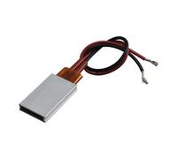 LYVQZPWLR Placa de calefacción termostática PTC, Placa calefactora eléctrica de cerámica PTC, 12V/24V/36V/110V, Aluminio, 70/110/200 Grados(12V 200 Degree)