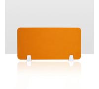 LYVQZPWLR Separador de escritorio plegable, Separador de privacidad insonorizado for escritorio de oficina, reducción de ruido, multicolor, 80-120x30cm(Arancione,100X30cm)