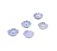 LYVQZPWLR Sombrero de Perlas de acrílico de Flores, Cuentas espaciadoras Huecas con Filigrana, Tapas de Cuentas de Flores acrílicas Multicolores de 10 mm, 120/360 Unidades(Style 2,360pcs 10mm)