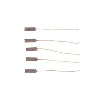 LYVQZPWLR sustitución de cepillos de carbono, 10 escobillas de carbón de 4 x 6 x 17 mm, escobillas de carbón for regulador de generador de vehículo eléctrico, herramientas de alternador, escobillas de