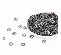 LYVQZPWLRBotones de proceso de costura, 100 minibotones de resina de 3 mm, botones ultrapequeños for ropa de muñecas, accesorios for manualidades(Schwarz)