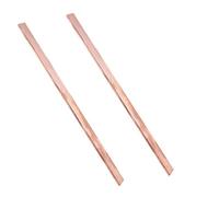 LYVQZPWLRCobre puro, Chapa de cobre puro T2, barra de cobre, bloque de palanquilla de 5 mm de espesor, 2 piezas, 50 x 500 mm(10x500mm)