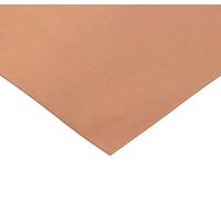 LYVQZPWLRCobre puro, Lámina metálica de cobre puro Cu de 200 mm x 200 mm, espesor: 1,2 mm(Thickness: 2 mm)