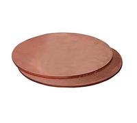 LYVQZPWLRCobre puro, Placa redonda de cobre puro, materiales industriales, espesor (2 mm), diámetro 150 mm, 1 unidad(Diameter50mm 2pcs)
