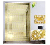 LYVQZPWLRCon Cortinas de Perlas, Cortina de Cuentas for Puerta de Armario, Cortina de Cuerdas(90x200cm)