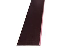 LYVQZPWLRDecoración de transición de Pisos de PVC, Tira de transición for Suelo de Silla de Montar Plana de 3,5 cm de Ancho, despegable y Adhesiva for umbral de Puerta(Rosso,90cm/35)