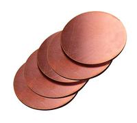 LYVQZPWLRMetales de cobre puro, Materias primas for placas de chapa metálica de cobre, juntas de placa redonda 5(1Mm*50Mm)