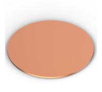 LYVQZPWLRMetales de cobre puro, Placa redonda de cobre de 1 mm de espesor y 60-85 mm de diámetro.(1X85Mm)