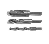 LYVQZPWLRperforación de acero de alta velocidad, 1 broca helicoidal de manivela recta reducida HSS de 21,6 mm, 21,7 mm, 21,8 mm, 21,9 mm y 22 mm, diámetro del vástago: 12,7 mm, 1/2 pulgada (21,6, 21,7