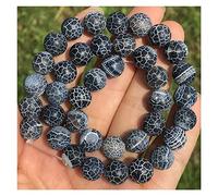 LYVQZPWLRpiedras preciosas de piedra natural, Cuentas espaciadoras sueltas redondas de ágata natural for hacer joyas, pulseras hechas a mano, 15" Z923(4mm 8991pcs)