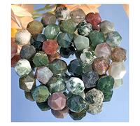 LYVQZPWLRpiedras preciosas de piedra natural, Cuentas sueltas de ágata facetada natural de ónix for hacer joyas, pulseras, collares, hilo de 38 cm, 6/8/10 mm, Z923(8mm 4446pcs)