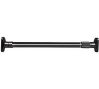 LYVQZPWLRPueden extenderse Las Barras de Ropa, Black Extendable Closet Rod(NO.4 Fixed Length 90cm/35in)
